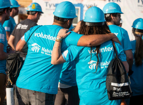 We began our partnership with Habitat For Humanity in 2022