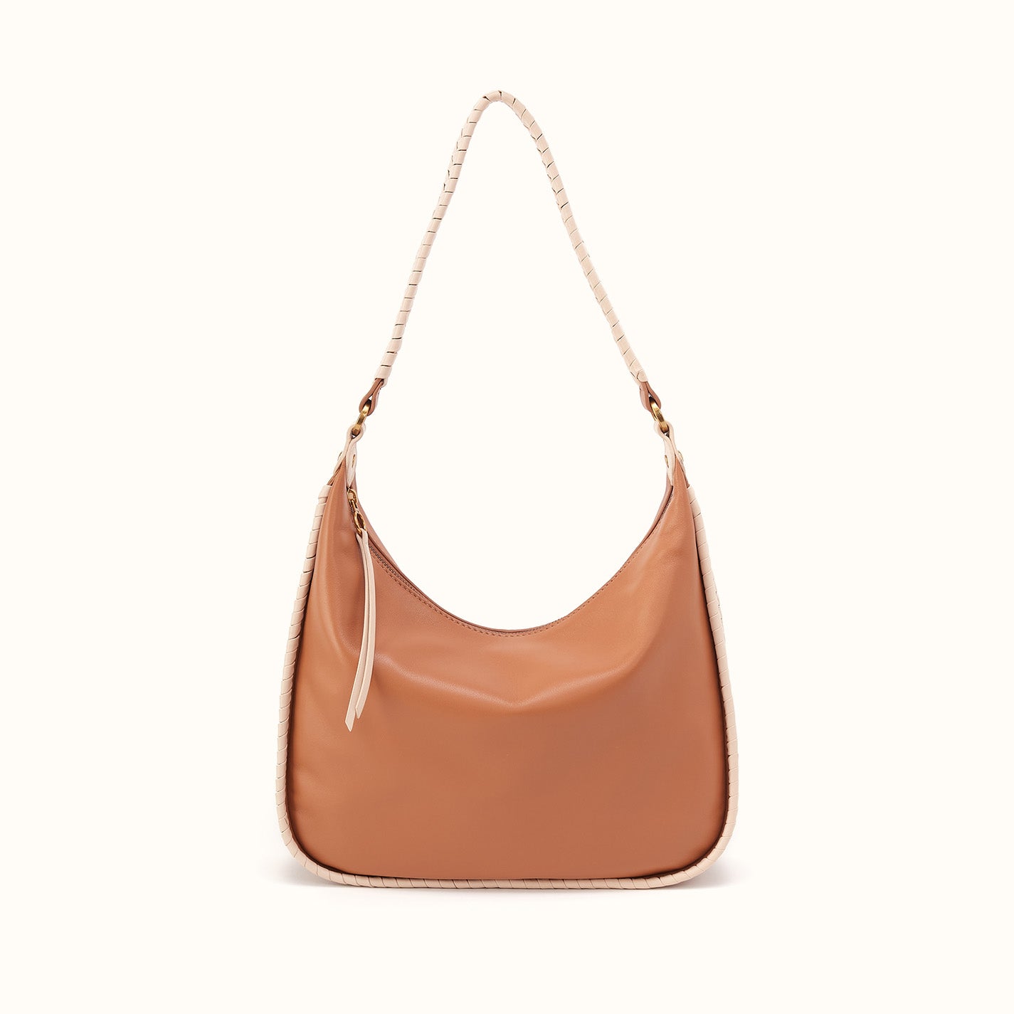 NWOT Hobo International Metallic Bronze Gramercy Gathered Leather Bag Leather Hobo International bag – Vintage SOL main image 2