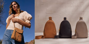Shop the Fern Collection leather handbag styles - new for Spring!