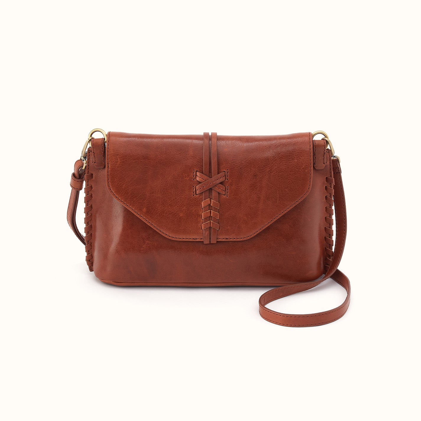Expedition Shoulder Crossbody in Patina Leather - Pecan Ridge – HOBO