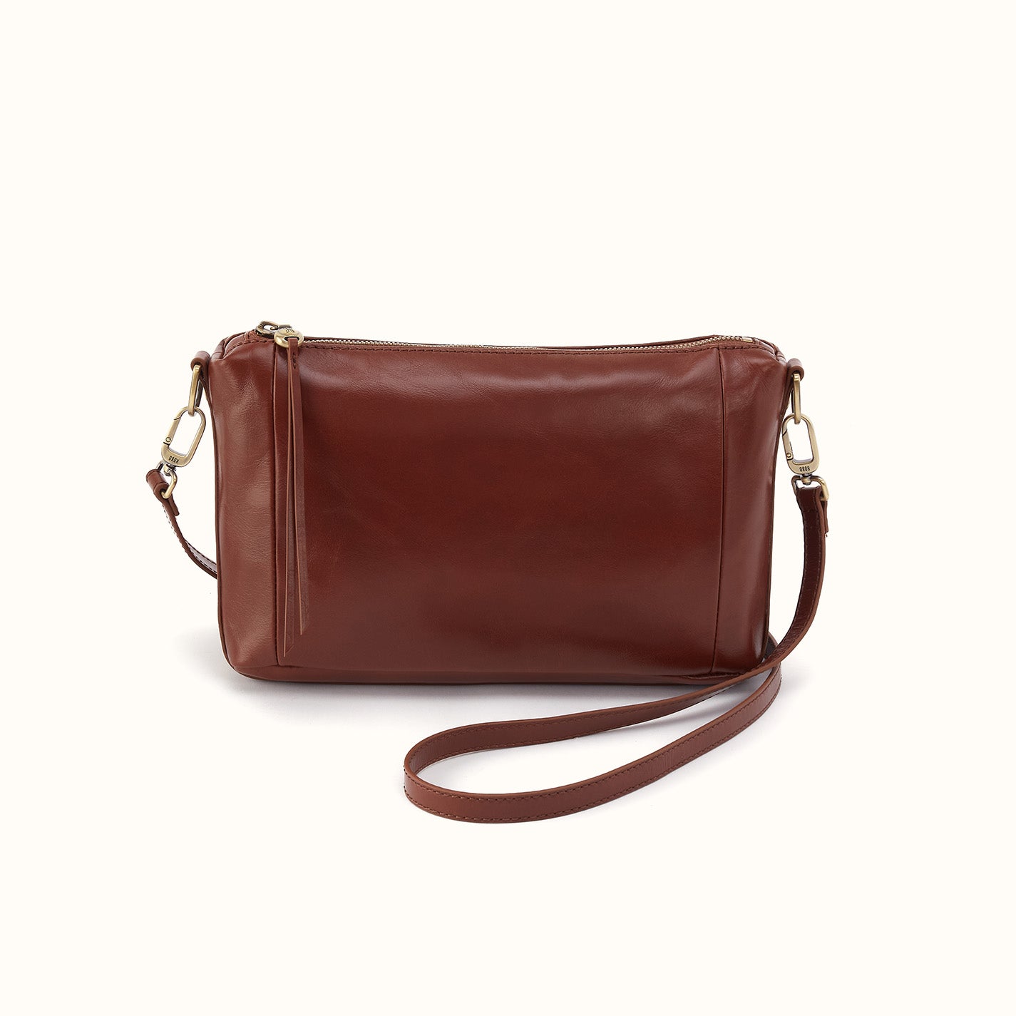 Darcy Carry-All Crossbody In Polished Leather - Harvest Root – HOBO