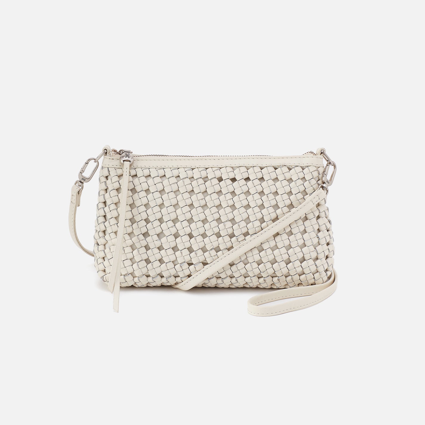 Darcy Crossbody in Woven Leather - Whitecap – HOBO