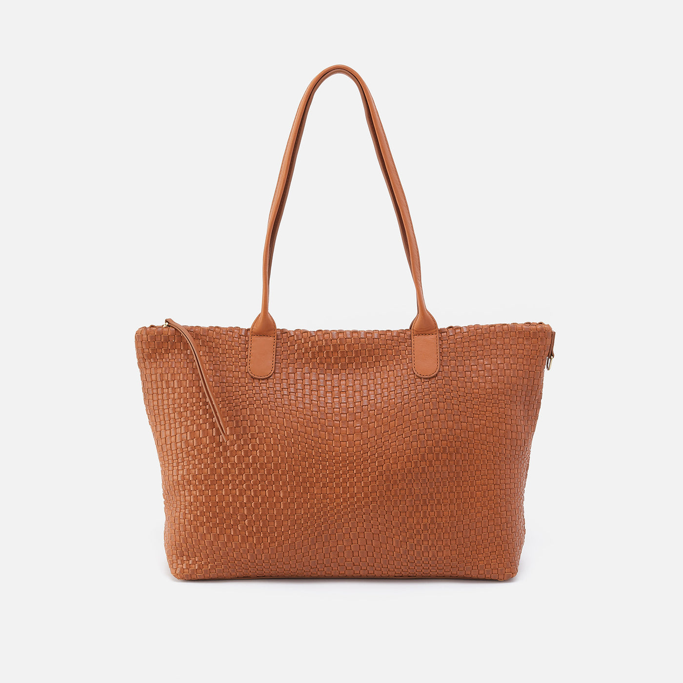 Bolder Tote in Wave Weave Leather - Wheat