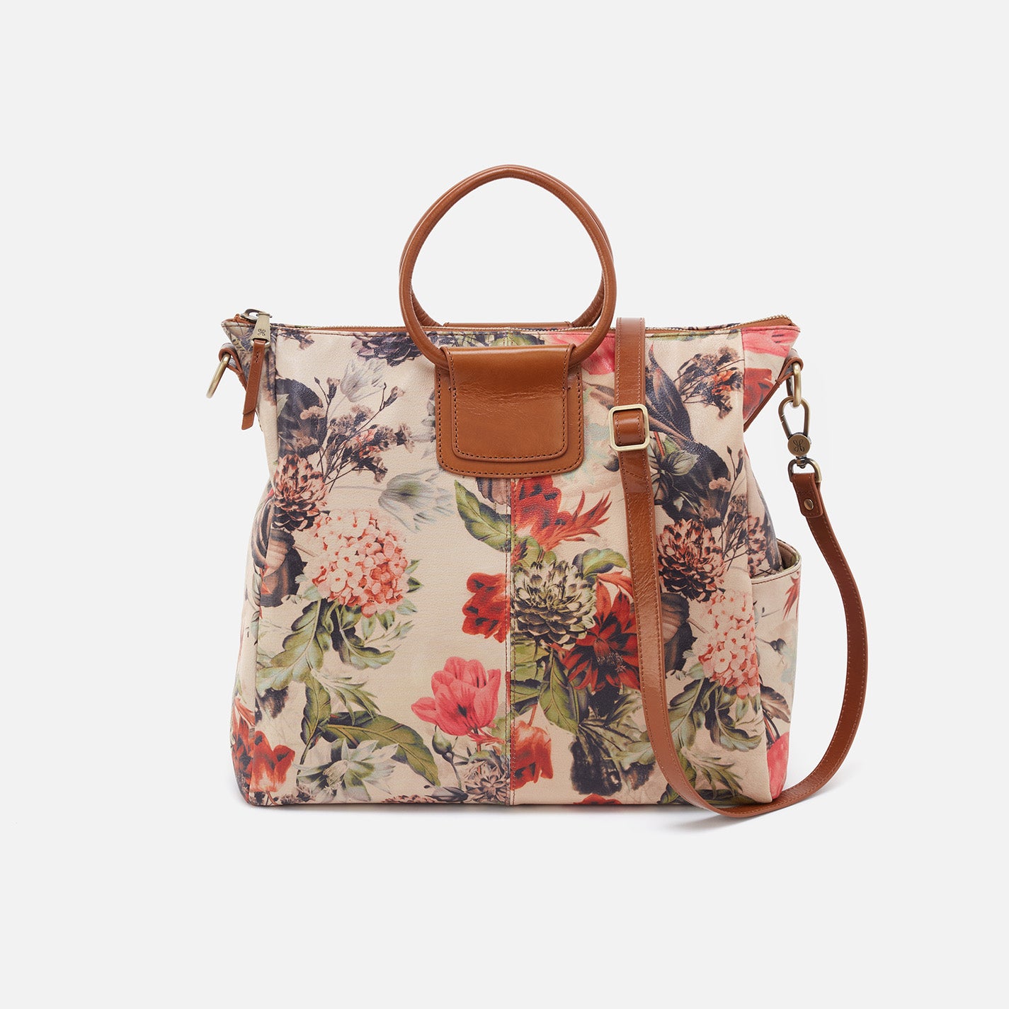 Hobo Botanical Floral Zip Around Cosmetic Bag