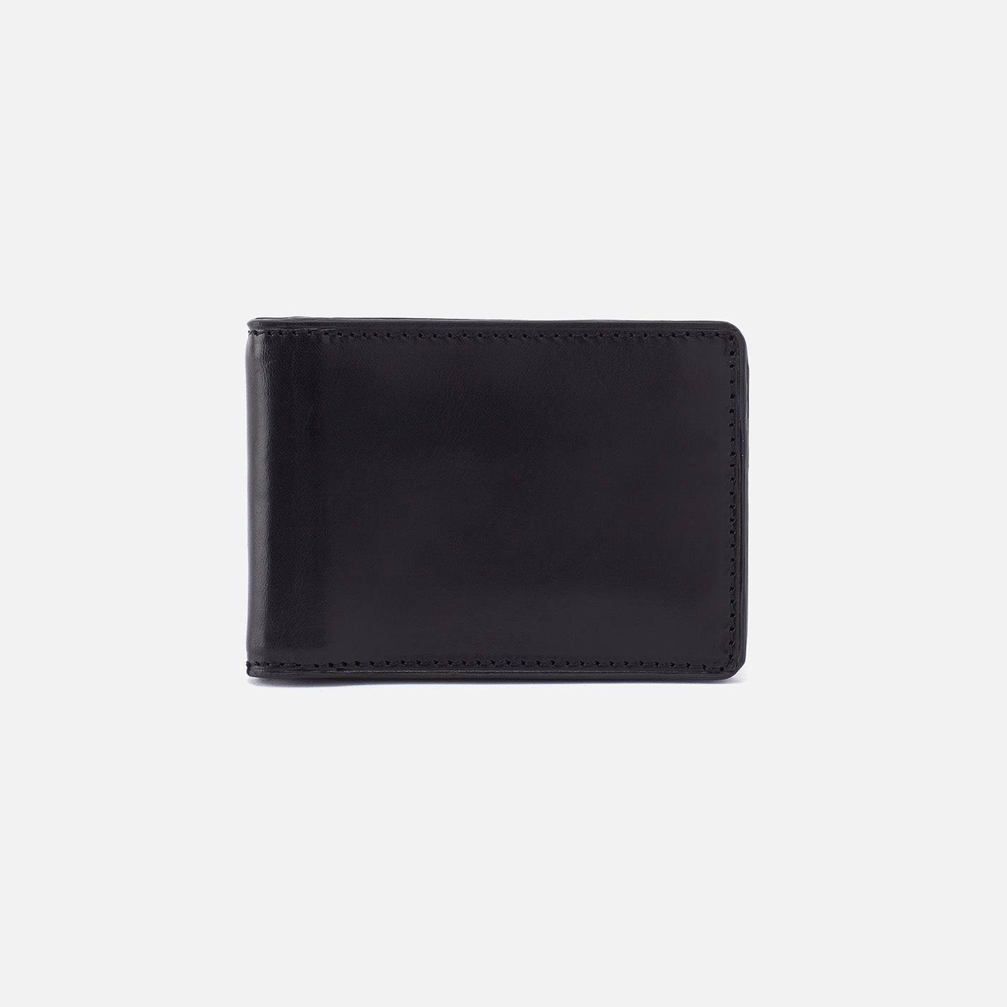 Navigator Money Clip Wallet in Aston Leather - Black – HOBO