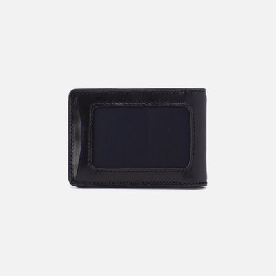 Navigator Money Clip Wallet in Aston Leather - Black