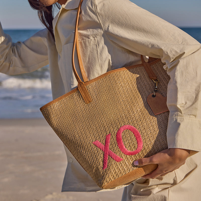 All That Tote In Woven Straw - Meadow Woven Straw