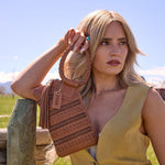 Sable Wristlet in Washed Leather - Harvest Wheat