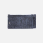 Carte Card Case in Buffed Leather - Indigo Sky
