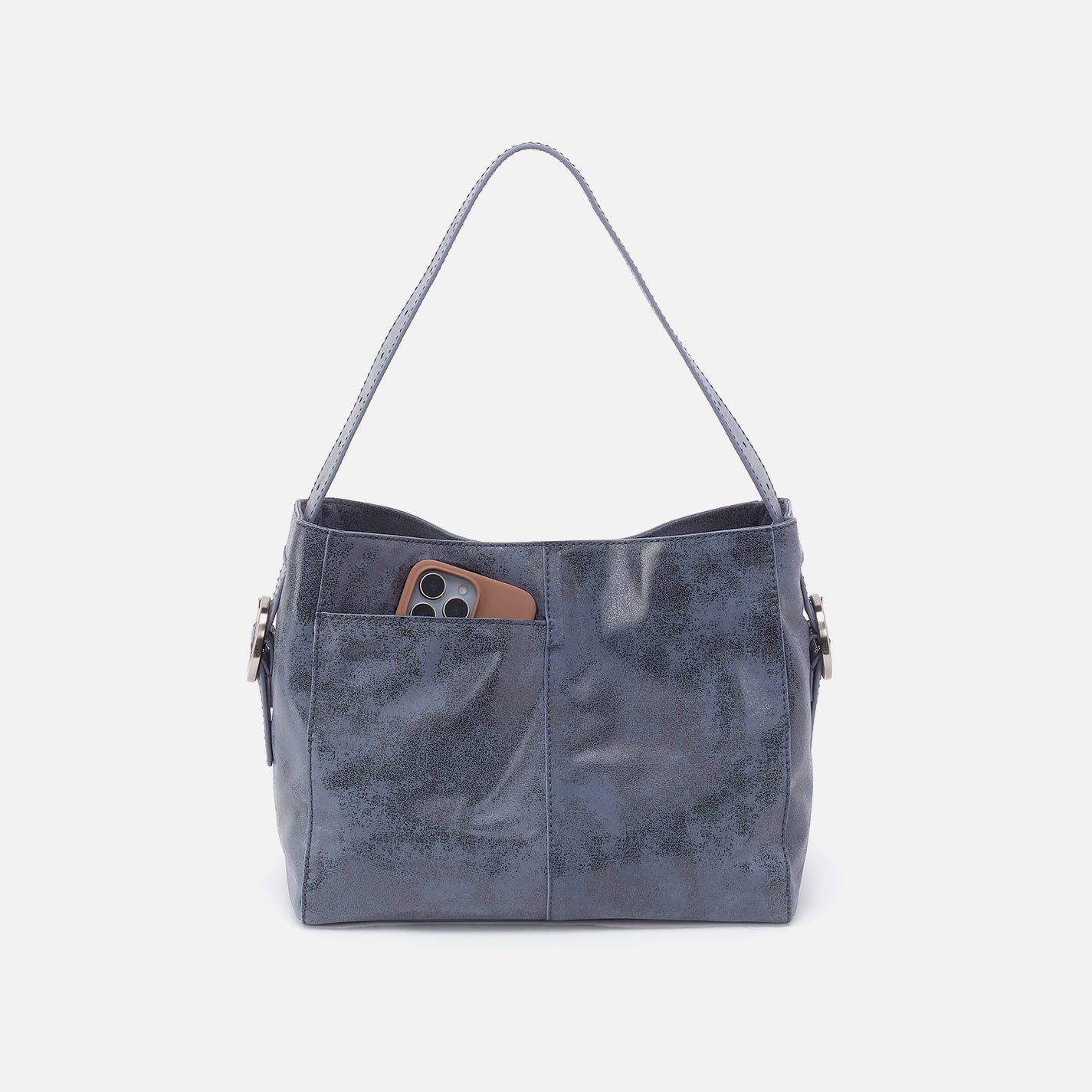 (取寄) ホーボー レディース レンダー HOBO women Render Indigo Sky Render Shoulder Bag in Buffed Leather - Indigo Sky – HOBO