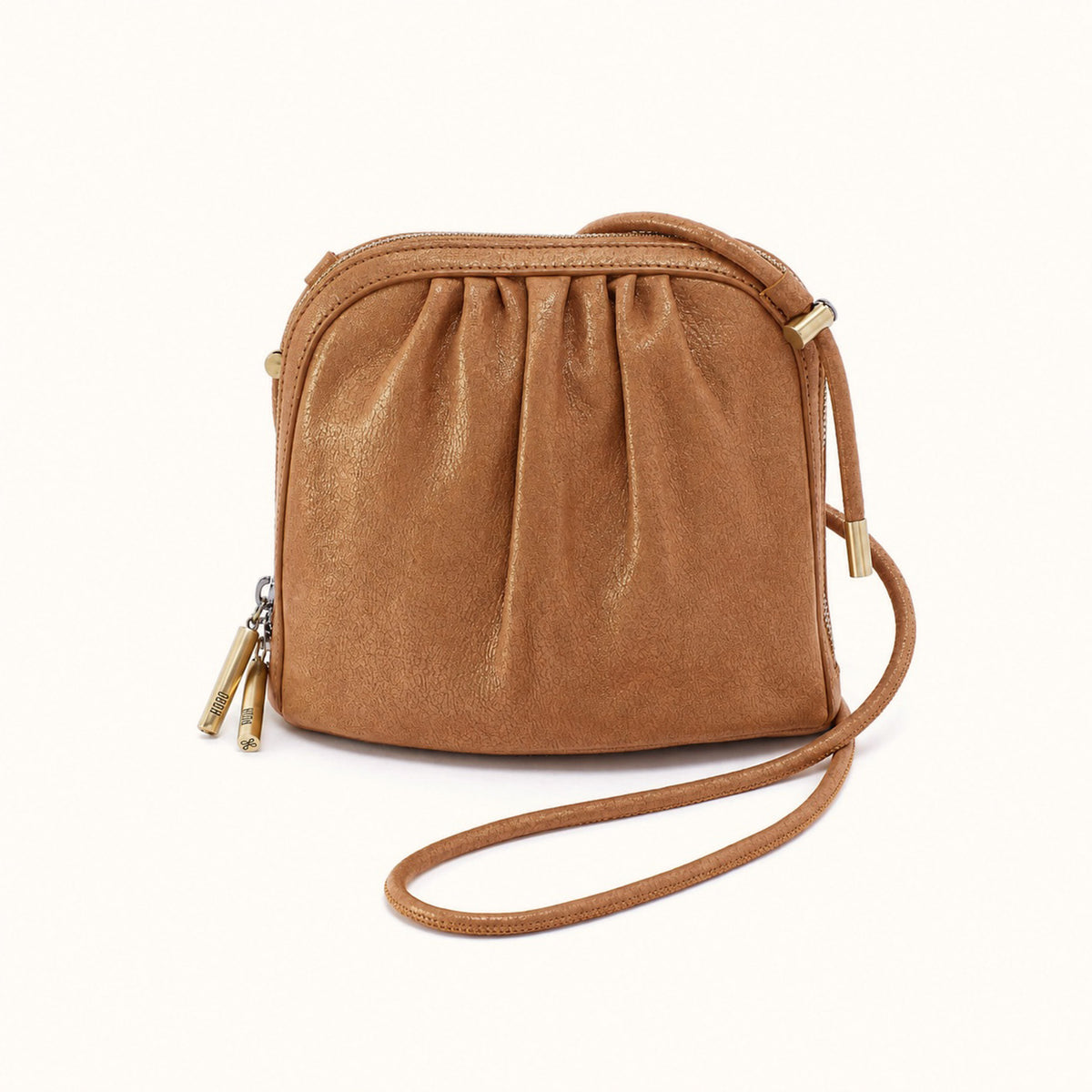 Isabelle Crossbody In Metallic Leather