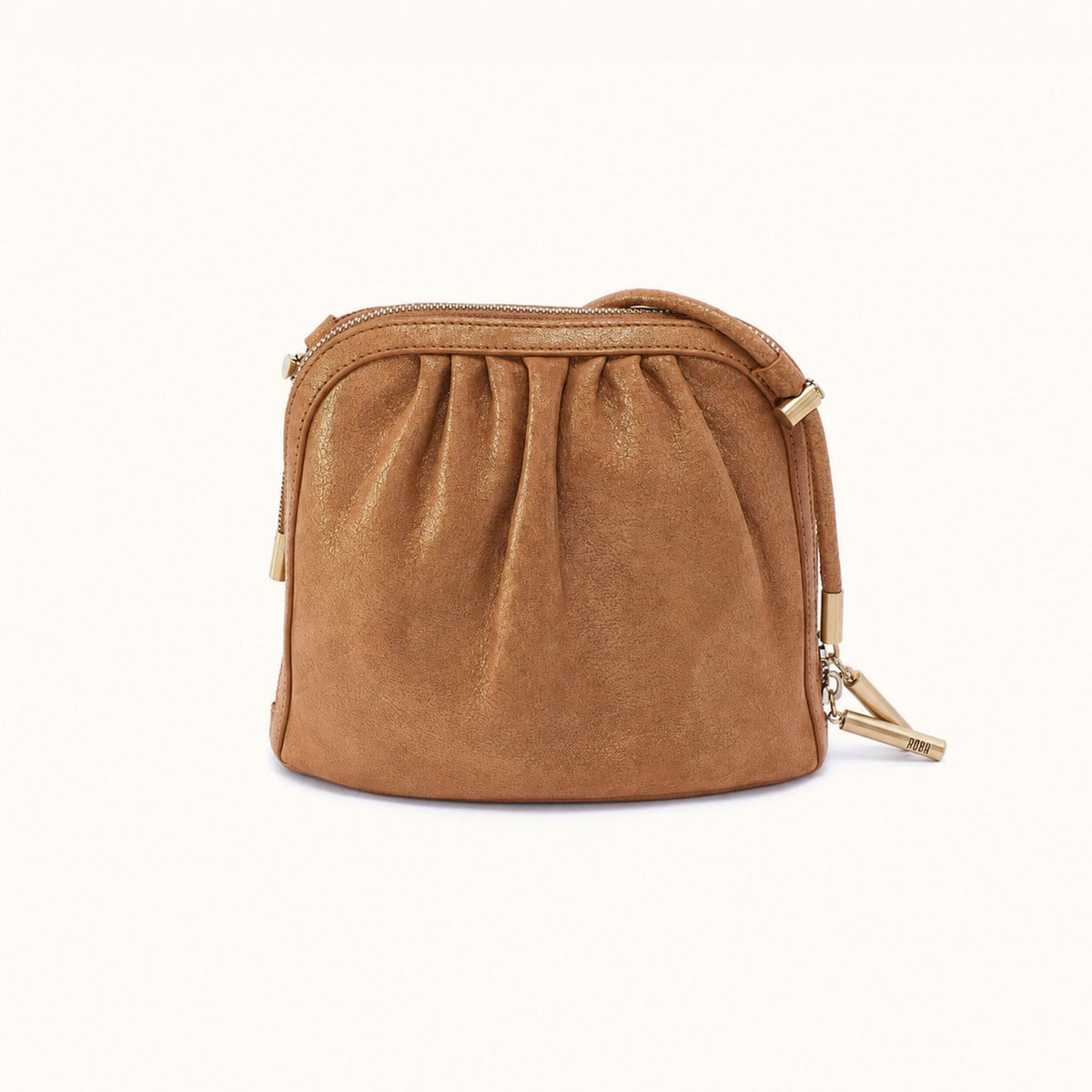 Isabelle Crossbody In Metallic Leather