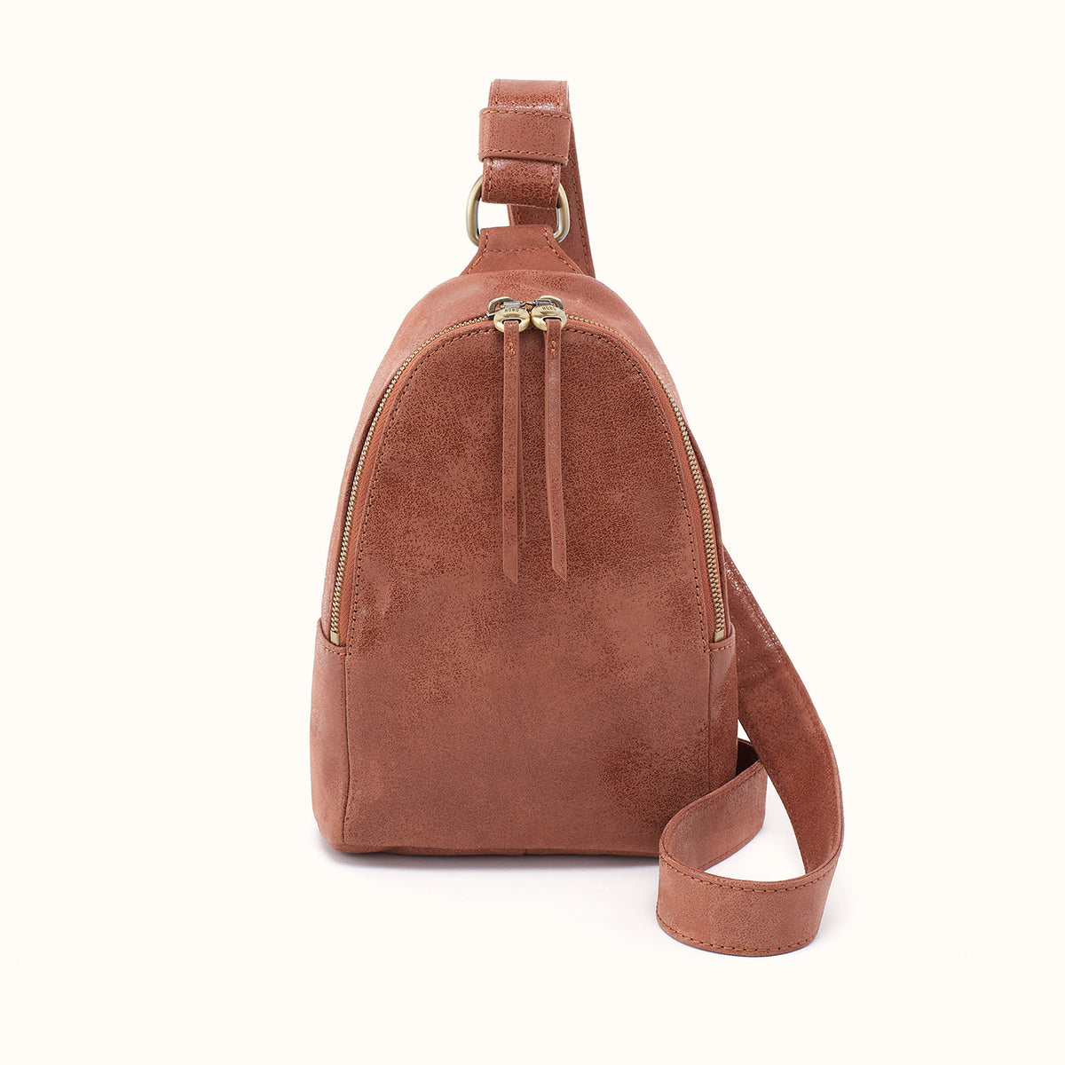 Fern Sling in Buffed Leather - Burnished Saddle – HOBO