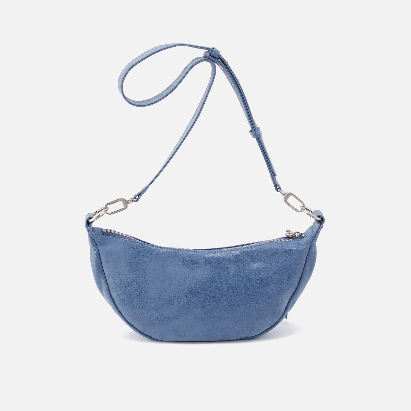 Knox Sling in Buffed Leather - Azure