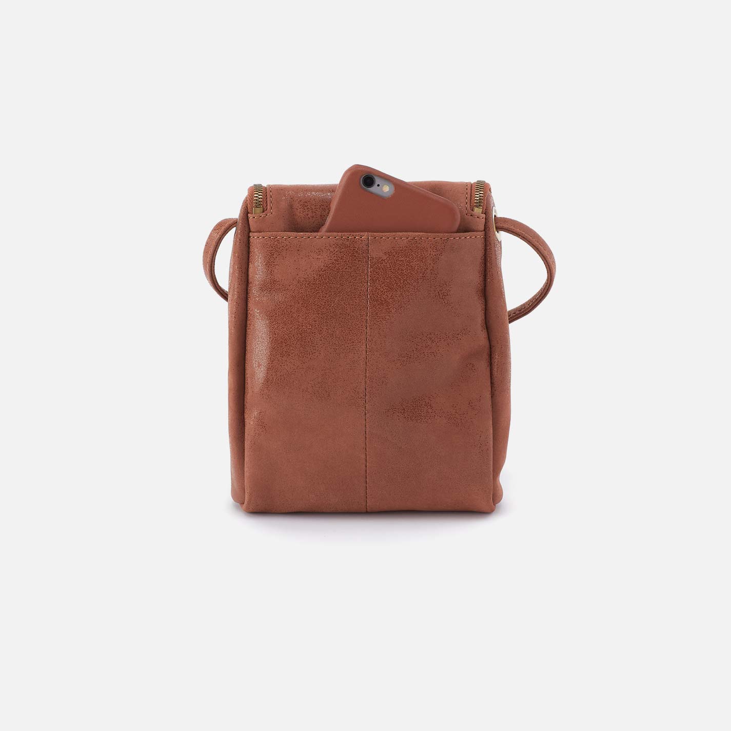 Fern Crossbody in Buffed Leather - Burnished Saddle – HOBO