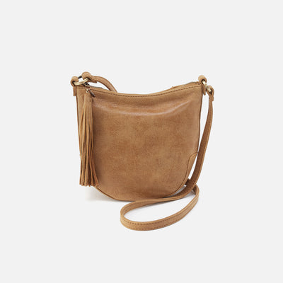 Lexi Crossbody In Buffed Leather - Whiskey