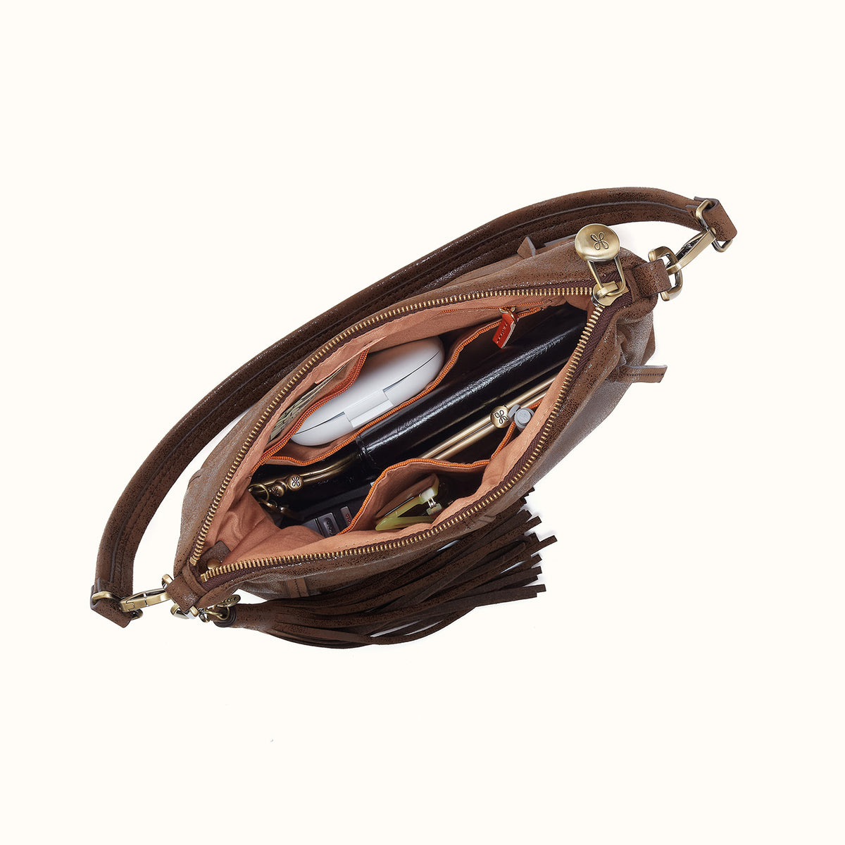 Kori Crossbody Shoulder In Buffed Leather