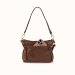 Kori Crossbody Shoulder In Buffed Leather