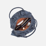 Darling Small Satchel in Buffed Leather - Indigo Sky