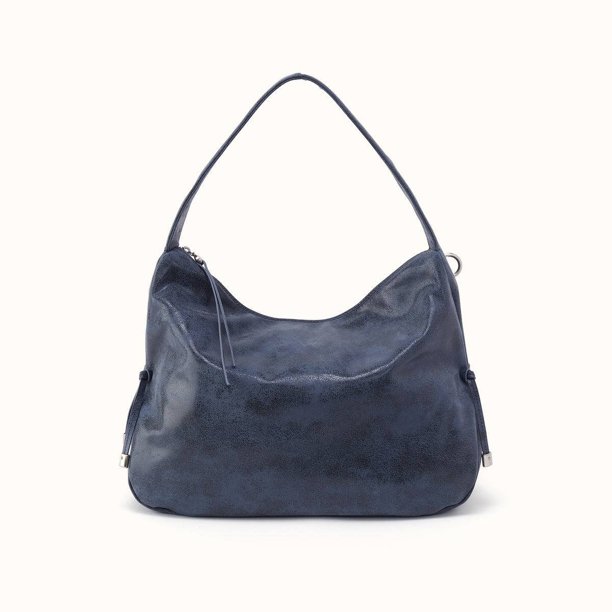 Kori Hobo in Buffed Leather - Indigo Sky- FOL