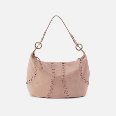 Opal Shoulder in Buffed Leather - Hazel