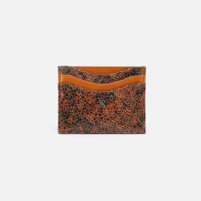 Max Card Case in Mixed Leathers - Eternal Garden