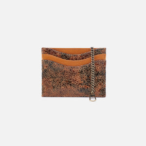 Max Card Case in Mixed Leathers - Eternal Garden