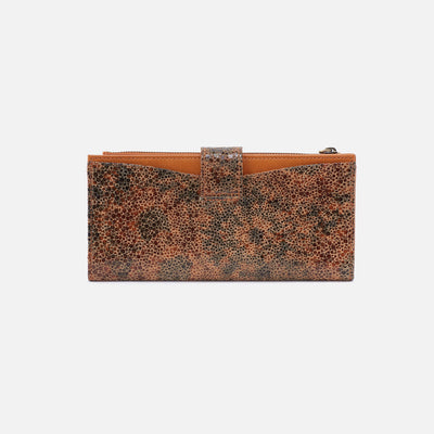 Max Continental Wallet in Mixed Leathers - Eternal Garden