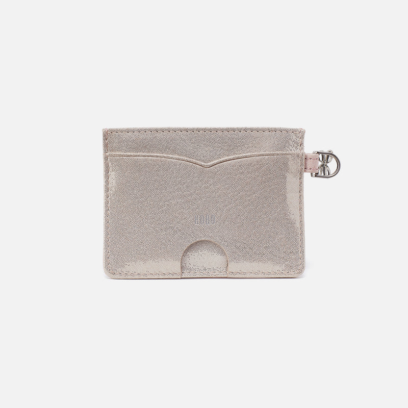 Charmed Card Case In Buffed Leather - Blossom