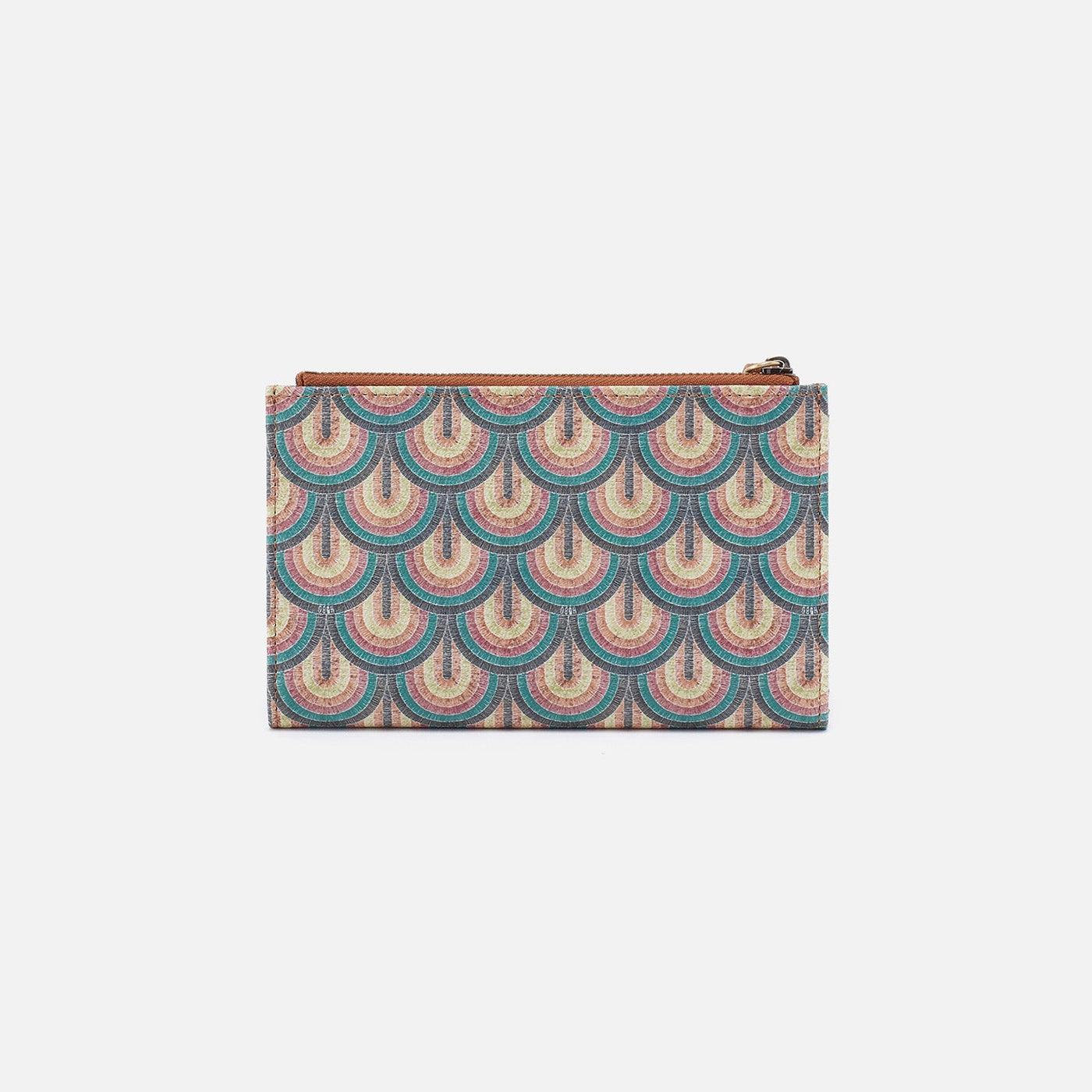All That Wallet Wristlet In Coated Canvas - Teal Temptation