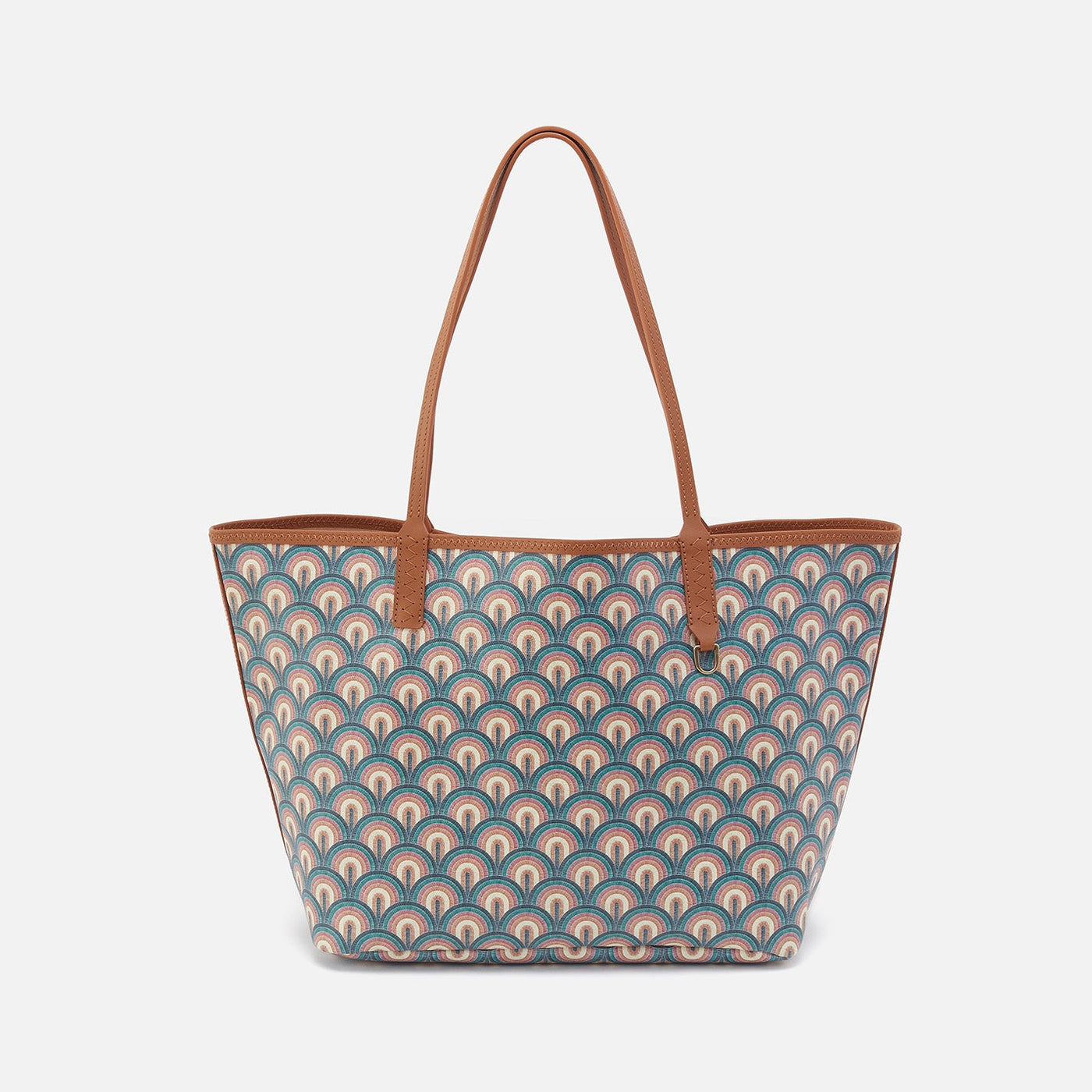All That Tote in Coated Canvas - Teal Temptation