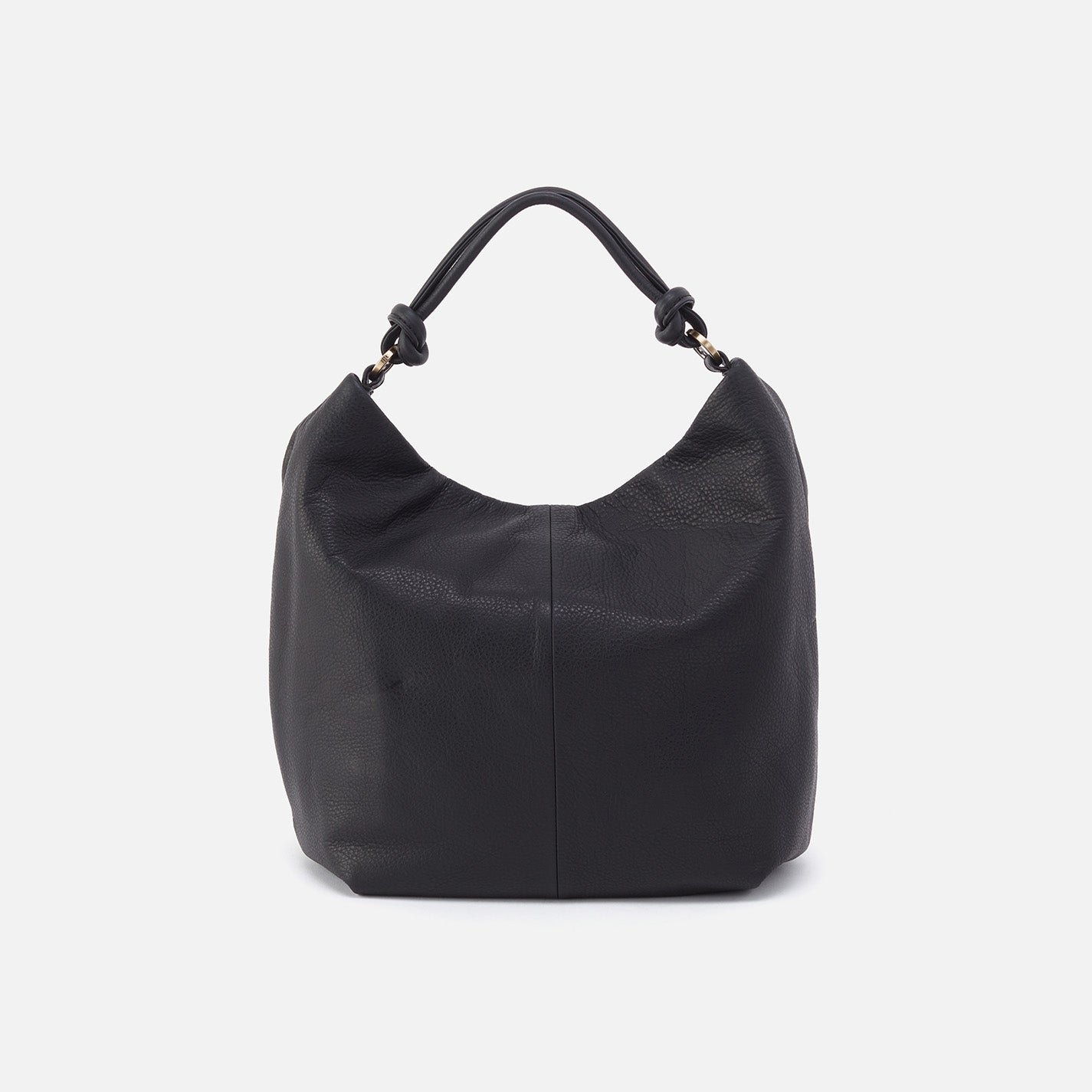 Lindley Hobo in Soft Pebbled Leather Black HOBO