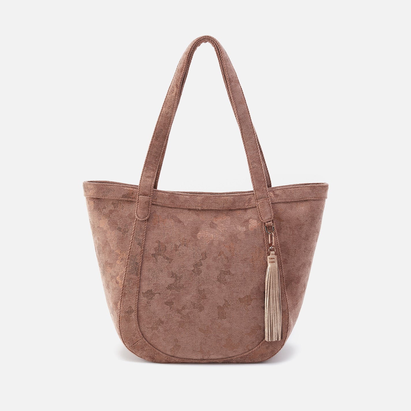 Sonder Tote In Metallic Canvas Pink Metallic Camo HOBO