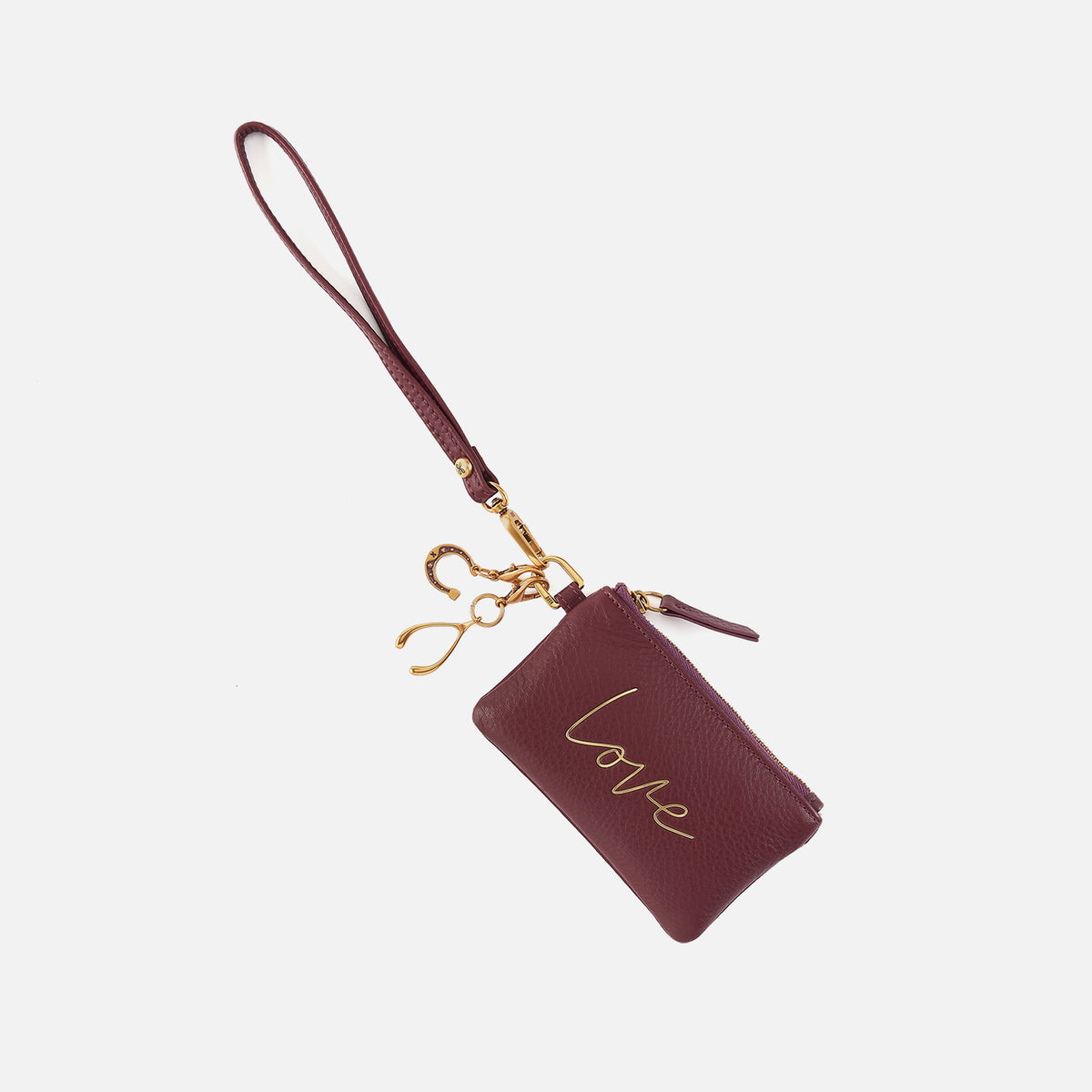 Love Gift Box in Pebbled Leather - Mulberry Glaze