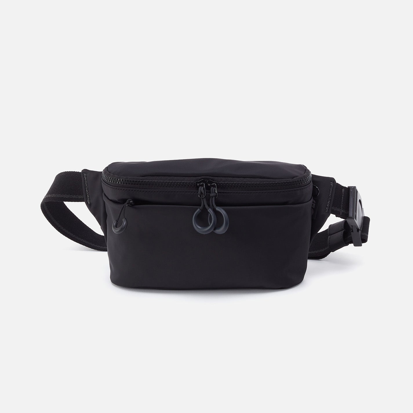 BE HOLD Belt Bag in CaRefiber recycled nylon Jet HOBO