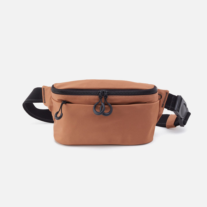BE HOLD Belt Bag in caRefiber recycled nylon - Dune