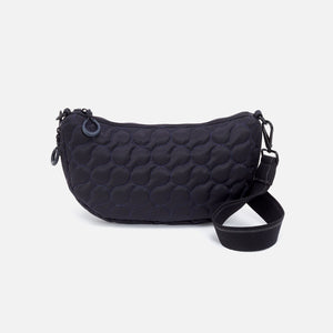 EVERY WEAR Quilted Crossbody in CaRefiber recycled nylon - Jet ...