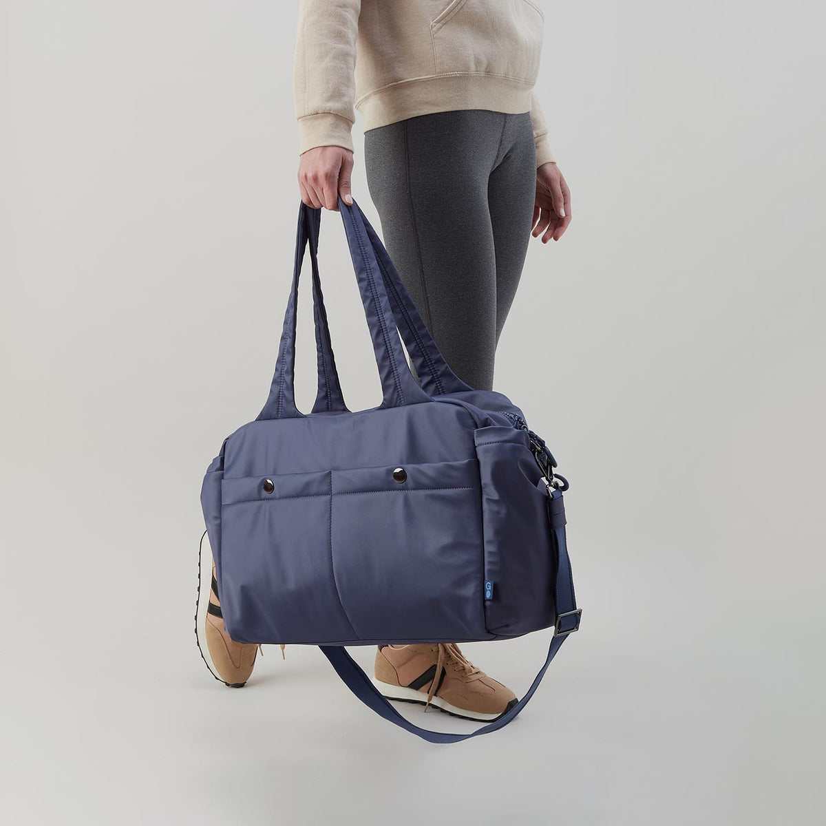 GET AWAY Duffle in CaRefiber recycled nylon - Teal