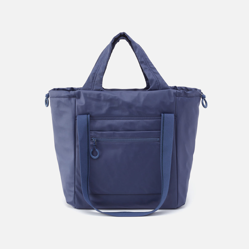 PLACES TO GO Tote in CaRefiber recycled nylon - Ocean – HOBO 