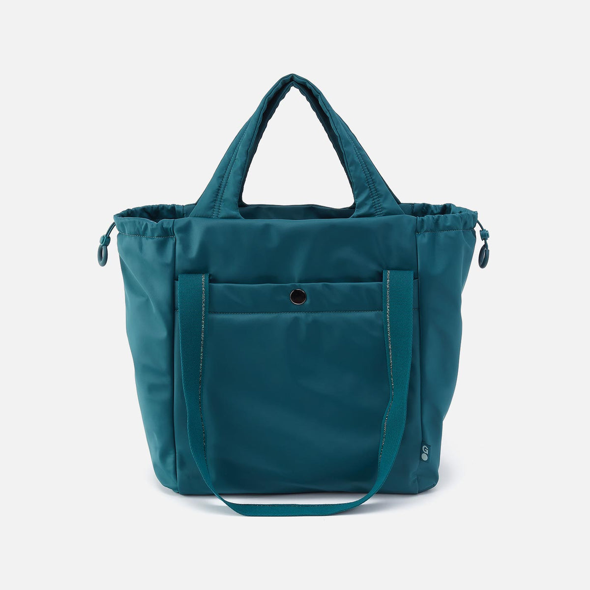 PLACES TO GO Tote in CaRefiber recycled nylon - Teal