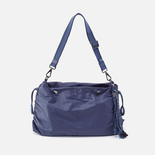 【美品】OVY Recycled Nylon THE BIG DRAW Crossbody in CaRefiber recycled nylon - Ocean – HOBO