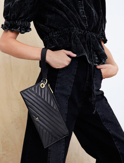 Say hello to Vida. Shop this quilted clutch and more