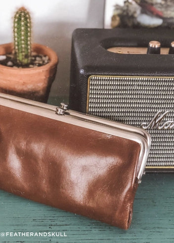 HOBO Lauren Clutch Wallet - Light Grey main image 1