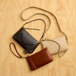 Darcy Crossbody in Patina Leather - Pecan Ridge
