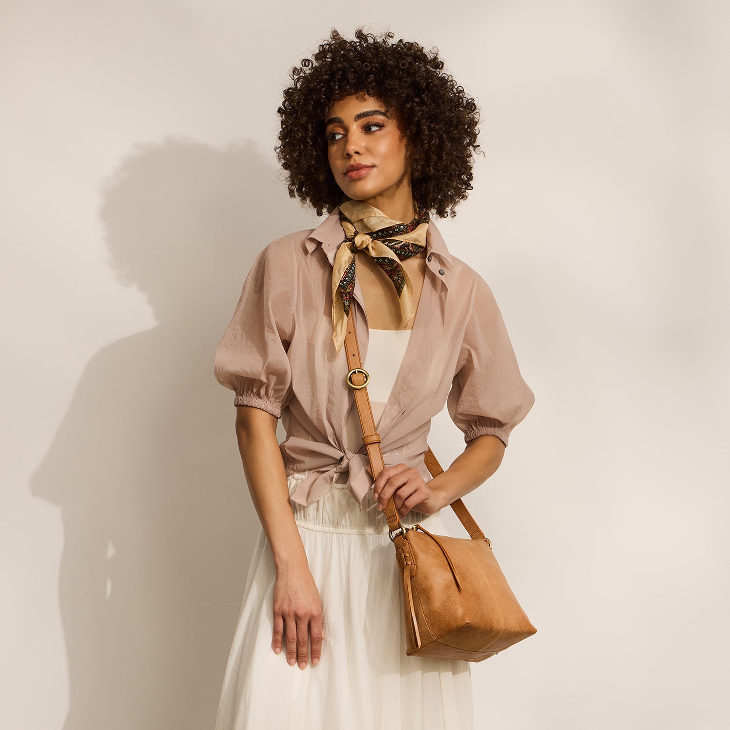 Expedition Crossbody in Buffed Leather - Whiskey – HOBO