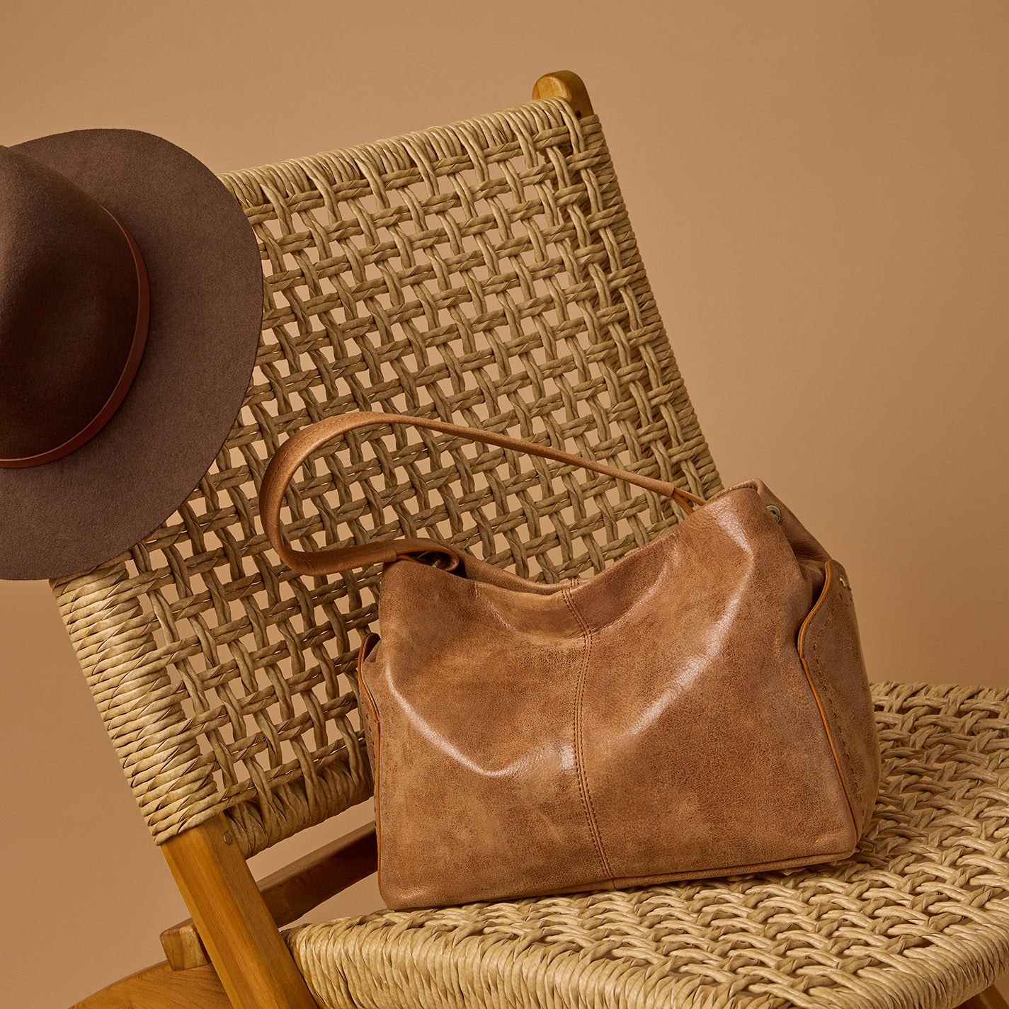 HOBO Seneca Shoulder Crossbody - Wild Bluegrass