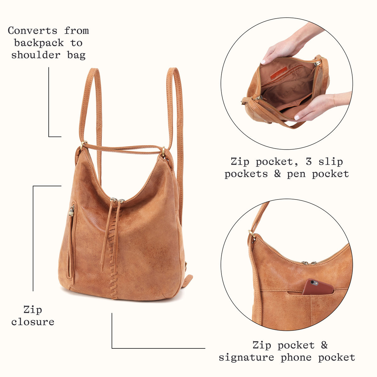 Merrin Convertible Backpack