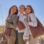 Fern Sling In Cloud Leather - Cocoa Bean