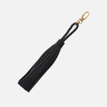 Ziggy Tassel in Pebbled Leather - Black