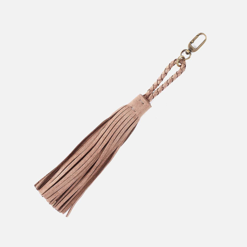 Ziggy Tassel Swag in Buffed Leather - Hazel